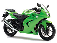 Ninja250R(ライムグリーン)